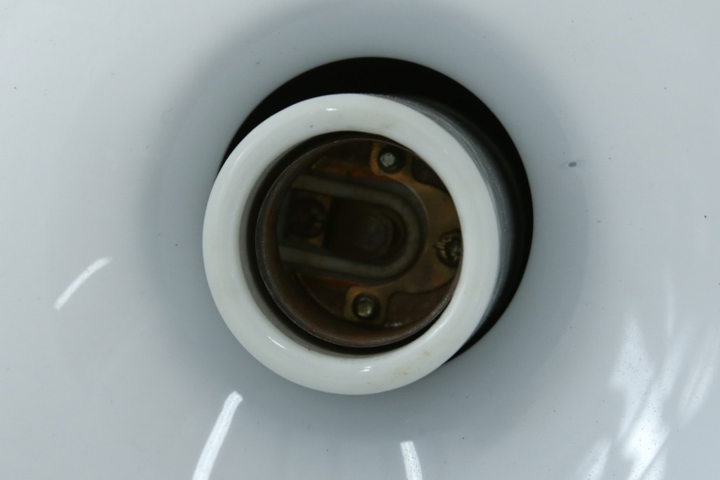 和製アンティーク　アームの意匠と切子細工が魅力のウォールライト　(R-087488)