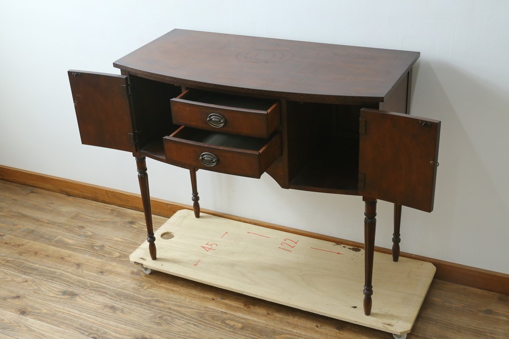 中古　DREXEL HERITAGE(ドレクセルヘリテイジ)　上品な佇まいのコンソールテーブル　(R-087495)