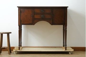 中古　DREXEL HERITAGE(ドレクセルヘリテイジ)　上品な佇まいのコンソールテーブル　(R-087495)