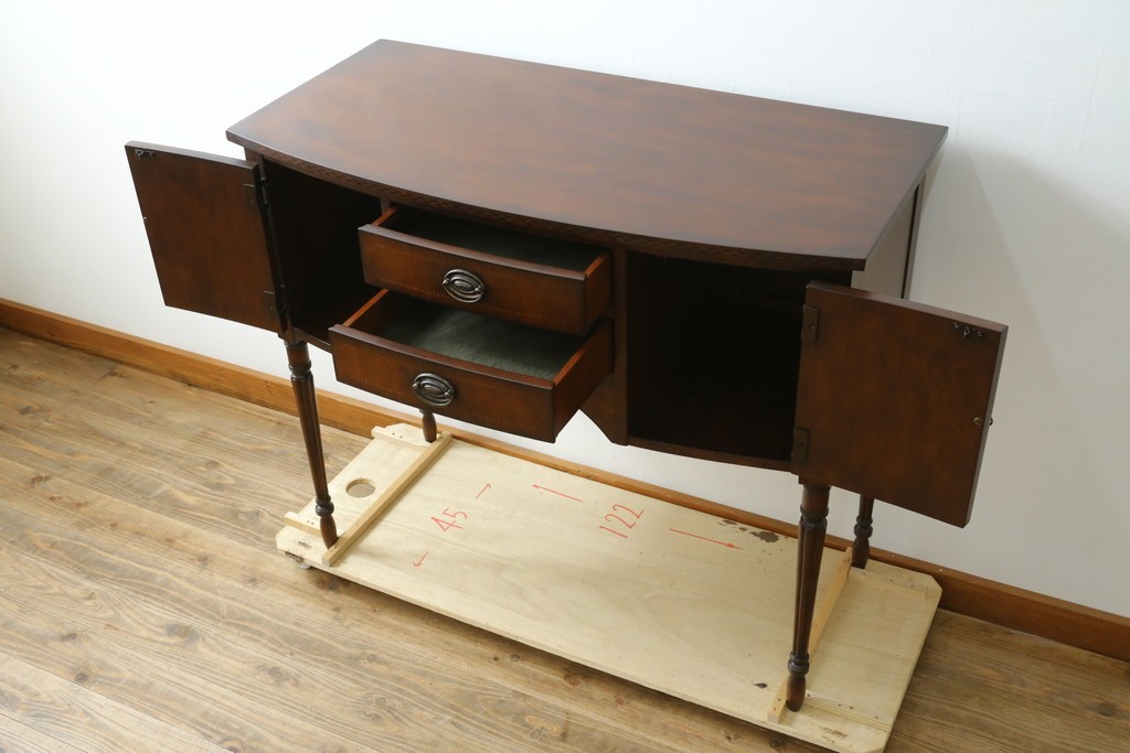 中古　DREXEL HERITAGE(ドレクセルヘリテイジ)　上品な佇まいのコンソールテーブル　(R-087495)