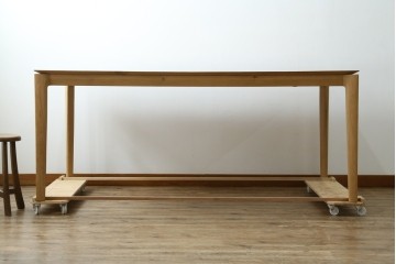 中古　THE CONRAN SHOP(ザ・コンランショップ)取り扱い　Ethnicraft(エスニクラフト)　オーク材　Bok(ボーク)ダイニングテーブル　定価約60万円　(R-087502)