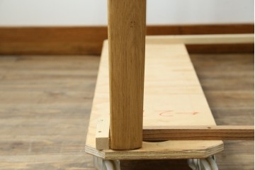 中古　THE CONRAN SHOP(ザ・コンランショップ)取り扱い　Ethnicraft(エスニクラフト)　オーク材　Bok(ボーク)ダイニングテーブル　定価約60万円　(R-087502)