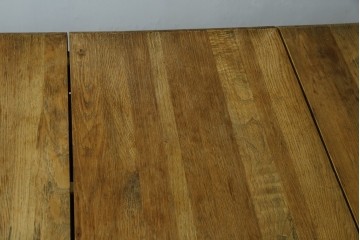 中古　CRASH GATE(クラッシュゲート)取り扱い　Knot antiques(ノットアンティークス)　オーク材　クラシカルなターンレッグのMERZ(メルツ)エクステンションテーブル　(R-087503)