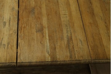 中古　CRASH GATE(クラッシュゲート)取り扱い　Knot antiques(ノットアンティークス)　オーク材　クラシカルなターンレッグのMERZ(メルツ)エクステンションテーブル　(R-087503)