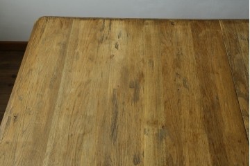 中古　CRASH GATE(クラッシュゲート)取り扱い　Knot antiques(ノットアンティークス)　オーク材　クラシカルなターンレッグのMERZ(メルツ)エクステンションテーブル　(R-087503)