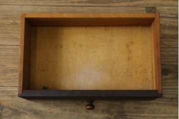 中古　松本民芸家具　欅材　和洋折衷の空間に馴染みの良い524型小鏡台　(R-087506)