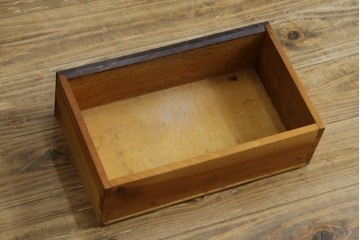 中古　松本民芸家具　欅材　和洋折衷の空間に馴染みの良い524型小鏡台　(R-087506)