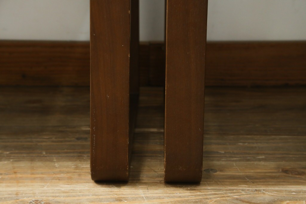 中古　美品　CONDE HOUSE(カンディハウス)　BOLS(ボルス)　本革シートのダイニングチェア4脚セット　現行定価(4脚合計)約64万円　(R-087507)