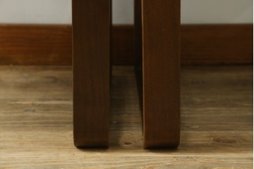中古　美品　CONDE HOUSE(カンディハウス)　BOLS(ボルス)　本革シートのダイニングチェア2脚セット　現行定価(2脚合計)約32万円　(R-087507)
