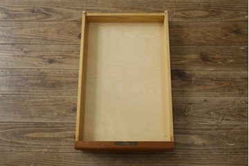 デンマークヴィンテージ　チーク材　左右対称の引き出しが美しいデスク　(R-087509)