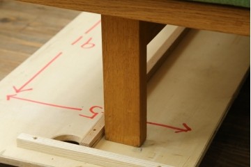 デンマークヴィンテージ　GETAMA(ゲタマ)　Hans J. Wegner(ハンス・J・ウェグナー)　GE258　さわやかなレトログリーンの2wayデイベッド　(R-087512)