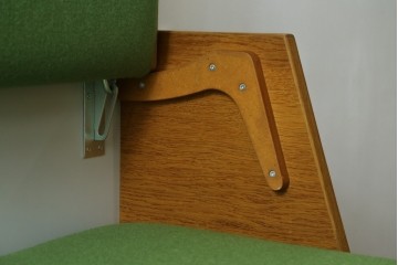 デンマークヴィンテージ　GETAMA(ゲタマ)　Hans J. Wegner(ハンス・J・ウェグナー)　GE258　さわやかなレトログリーンの2wayデイベッド　(R-087512)