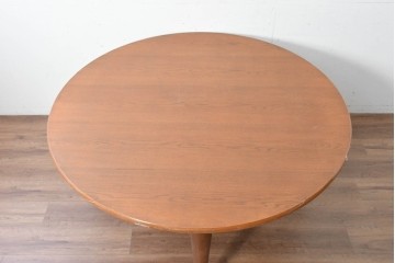 中古　希少な大振りサイズ!!　arflex(アルフレックス)　NEW STATION(ニューステーション)ラウンドテーブル　定価約25万円　(R-087521)