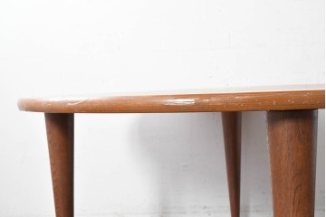 中古　希少な大振りサイズ!!　arflex(アルフレックス)　NEW STATION(ニューステーション)ラウンドテーブル　定価約25万円　(R-087521)