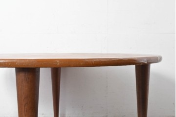 中古　希少な大振りサイズ!!　arflex(アルフレックス)　NEW STATION(ニューステーション)ラウンドテーブル　定価約25万円　(R-087521)