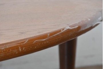 中古　希少な大振りサイズ!!　arflex(アルフレックス)　NEW STATION(ニューステーション)ラウンドテーブル　定価約25万円　(R-087521)