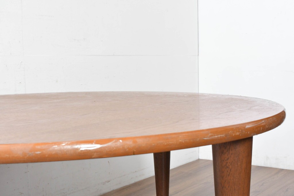 中古　希少な大振りサイズ!!　arflex(アルフレックス)　NEW STATION(ニューステーション)ラウンドテーブル　定価約25万円　(R-087521)