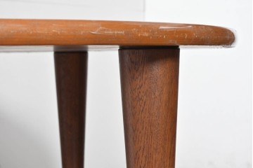 中古　希少な大振りサイズ!!　arflex(アルフレックス)　NEW STATION(ニューステーション)ラウンドテーブル　定価約25万円　(R-087521)