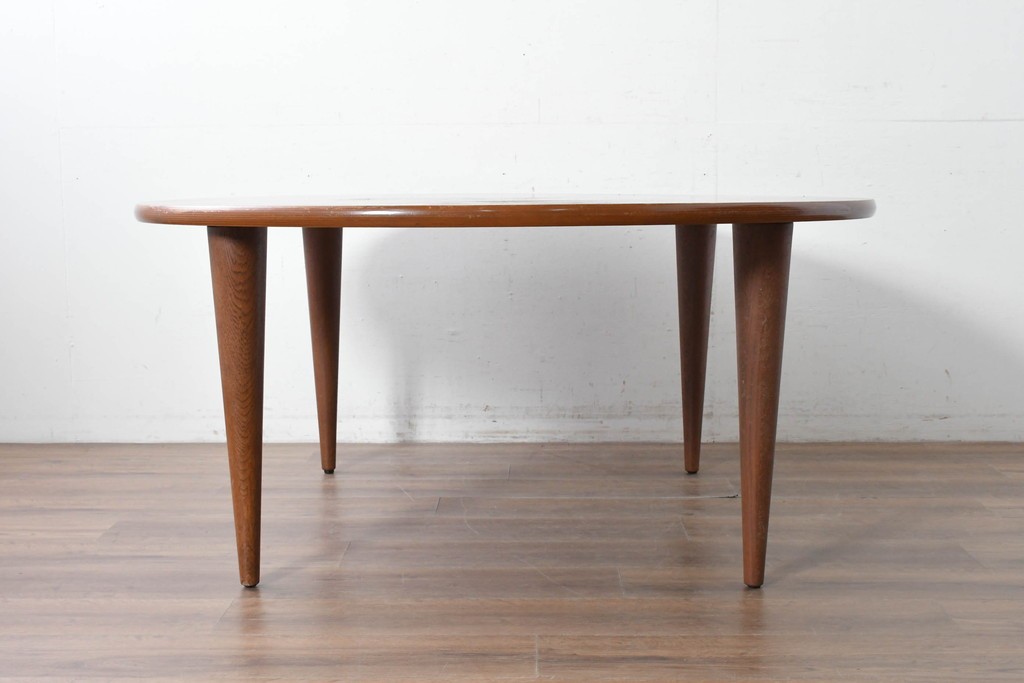 中古　希少な大振りサイズ!!　arflex(アルフレックス)　NEW STATION(ニューステーション)ラウンドテーブル　定価約25万円　(R-087522)