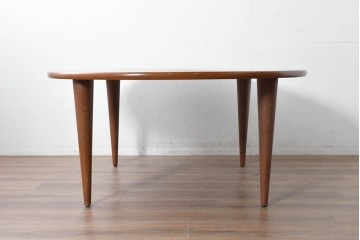 中古　希少な大振りサイズ!!　arflex(アルフレックス)　NEW STATION(ニューステーション)ラウンドテーブル　定価約25万円　(R-087522)