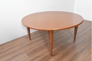 中古　希少な大振りサイズ!!　arflex(アルフレックス)　NEW STATION(ニューステーション)ラウンドテーブル　定価約25万円　(R-087522)