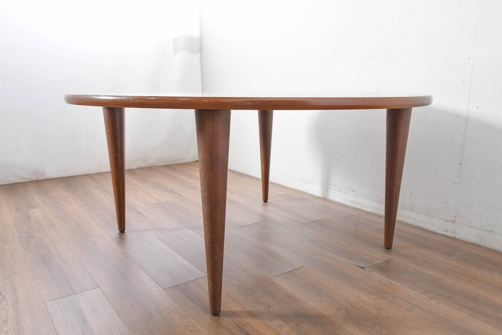 中古　希少な大振りサイズ!!　arflex(アルフレックス)　NEW STATION(ニューステーション)ラウンドテーブル　定価約25万円　(R-087522)