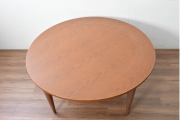 中古　希少な大振りサイズ!!　arflex(アルフレックス)　NEW STATION(ニューステーション)ラウンドテーブル　定価約25万円　(R-087522)