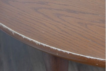 中古　希少な大振りサイズ!!　arflex(アルフレックス)　NEW STATION(ニューステーション)ラウンドテーブル　定価約25万円　(R-087522)
