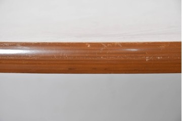 中古　希少な大振りサイズ!!　arflex(アルフレックス)　NEW STATION(ニューステーション)ラウンドテーブル　定価約25万円　(R-087522)