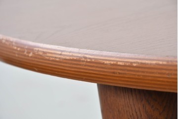 中古　希少な大振りサイズ!!　arflex(アルフレックス)　NEW STATION(ニューステーション)ラウンドテーブル　定価約25万円　(R-087522)