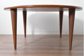 中古　希少な大振りサイズ!!　arflex(アルフレックス)　NEW STATION(ニューステーション)ラウンドテーブル　定価約25万円　(R-087522)