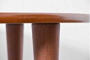 中古　希少な大振りサイズ!!　arflex(アルフレックス)　NEW STATION(ニューステーション)ラウンドテーブル　定価約25万円　(R-087522)