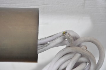 フランスヴィンテージ　希少デザイン!!　幅1700mmの大型!!　真鍮製　重厚感のある上質なつくりの3灯照明　(R-087525)