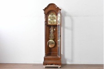 中古　アメリカ　Ridgeway(リッジウェイ)　優雅な佇まいのホールクロック　定価約150万円　(R-087526)