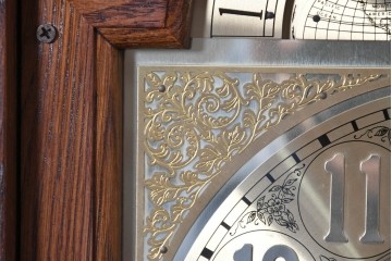 中古　アメリカ　Ridgeway(リッジウェイ)　優雅な佇まいのホールクロック　定価約150万円　(R-087526)