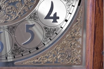 中古　アメリカ　Ridgeway(リッジウェイ)　優雅な佇まいのホールクロック　定価約150万円　(R-087526)