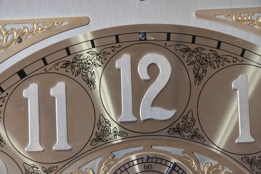 中古　アメリカ　Ridgeway(リッジウェイ)　優雅な佇まいのホールクロック　定価約150万円　(R-087526)