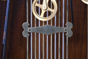 中古　アメリカ　Ridgeway(リッジウェイ)　優雅な佇まいのホールクロック　定価約150万円　(R-087526)