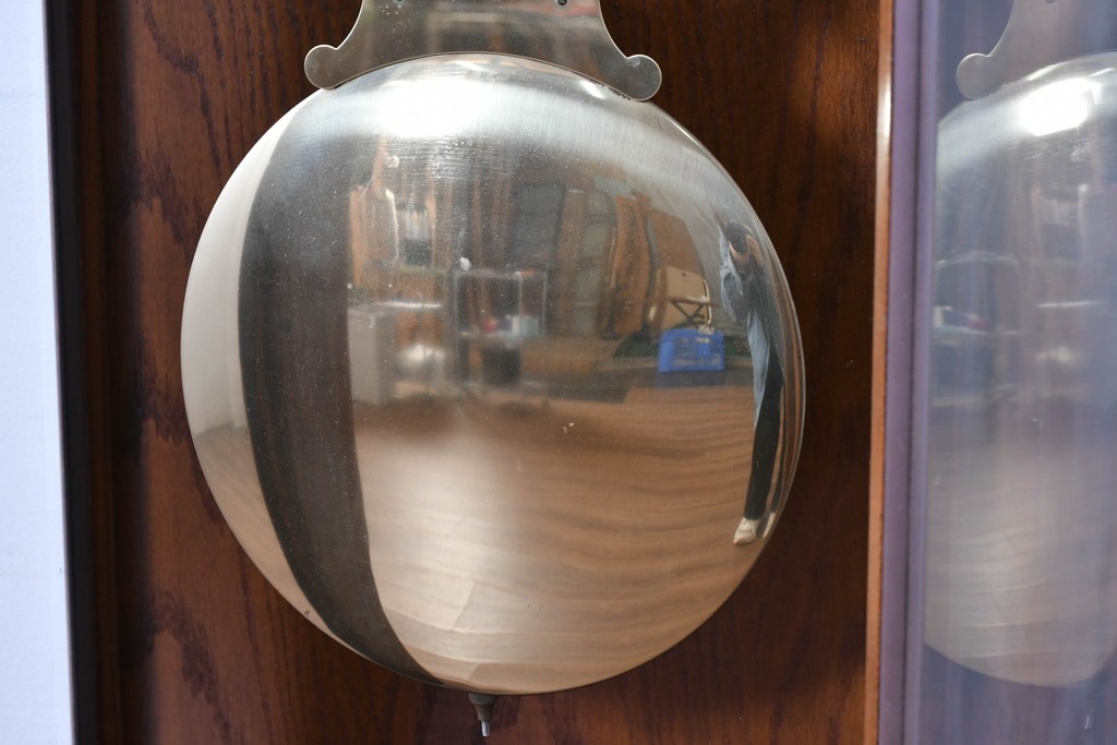 中古　アメリカ　Ridgeway(リッジウェイ)　優雅な佇まいのホールクロック　定価約150万円　(R-087526)