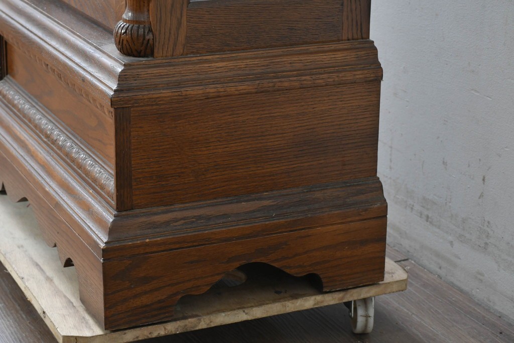 中古　アメリカ　Ridgeway(リッジウェイ)　優雅な佇まいのホールクロック　定価約150万円　(R-087526)