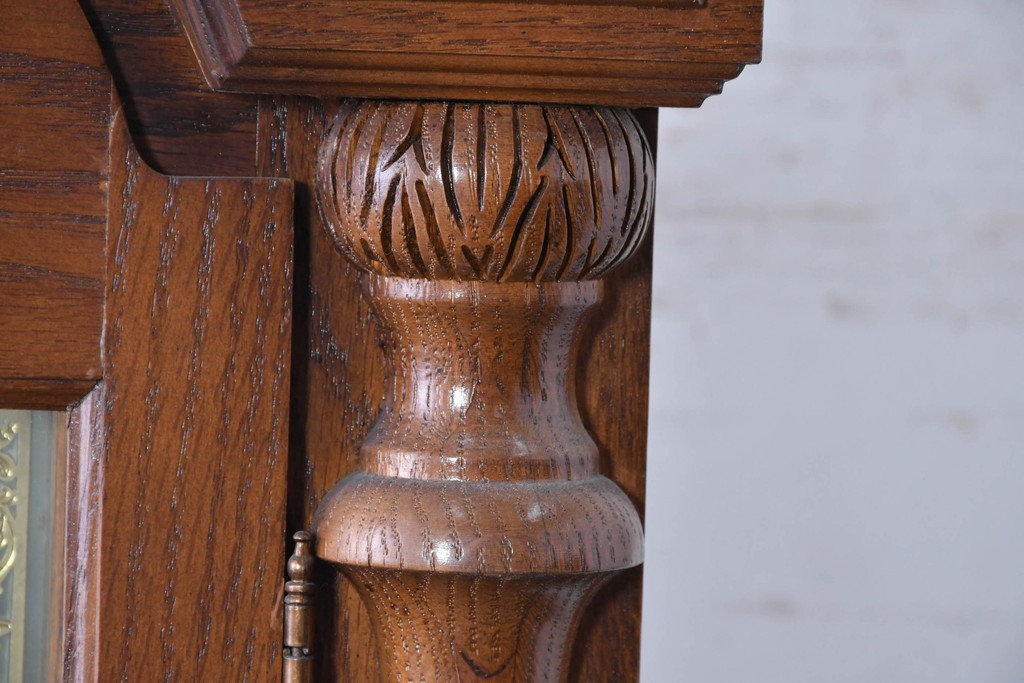 中古　アメリカ　Ridgeway(リッジウェイ)　優雅な佇まいのホールクロック　定価約150万円　(R-087526)