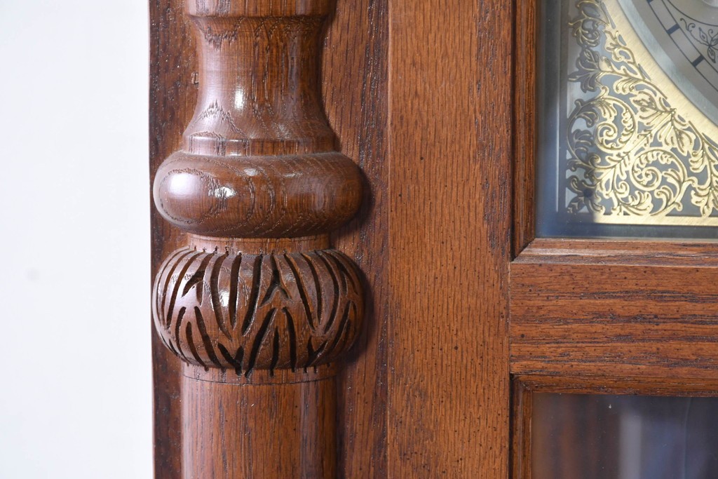 中古　アメリカ　Ridgeway(リッジウェイ)　優雅な佇まいのホールクロック　定価約150万円　(R-087526)