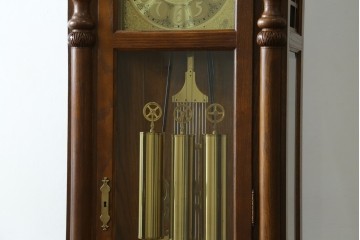 中古　アメリカ　Ridgeway(リッジウェイ)　優雅な佇まいのホールクロック　定価約150万円　(R-087526)