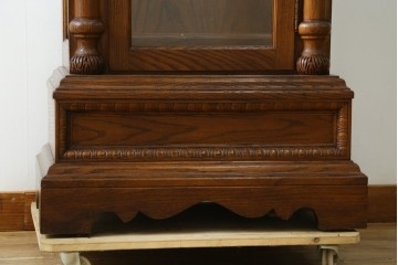 中古　アメリカ　Ridgeway(リッジウェイ)　優雅な佇まいのホールクロック　定価約150万円　(R-087526)