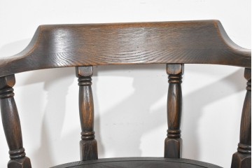 中古　美品　高級品　飛騨産業　PROVINCIAL(プロヴィンシャル)　キツツキ　スモーカーズボウダイニングチェア2脚セット　セット定価約47万円　(R-087536)