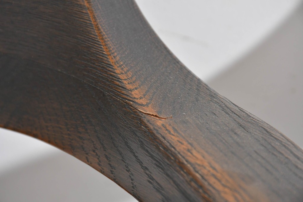 中古　美品　高級品　飛騨産業　PROVINCIAL(プロヴィンシャル)　キツツキ　スモーカーズボウダイニングチェア2脚セット　セット定価約47万円　(R-087536)