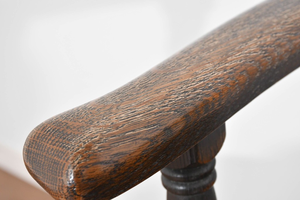 中古　美品　高級品　飛騨産業　PROVINCIAL(プロヴィンシャル)　キツツキ　スモーカーズボウダイニングチェア2脚セット　セット定価約47万円　(R-087536)