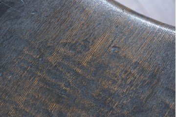 中古　美品　高級品　飛騨産業　PROVINCIAL(プロヴィンシャル)　キツツキ　スモーカーズボウダイニングチェア2脚セット　セット定価約47万円　(R-087536)