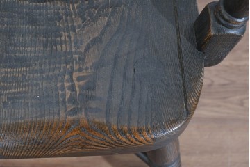 中古　美品　高級品　飛騨産業　PROVINCIAL(プロヴィンシャル)　キツツキ　スモーカーズボウダイニングチェア2脚セット　セット定価約47万円　(R-087536)