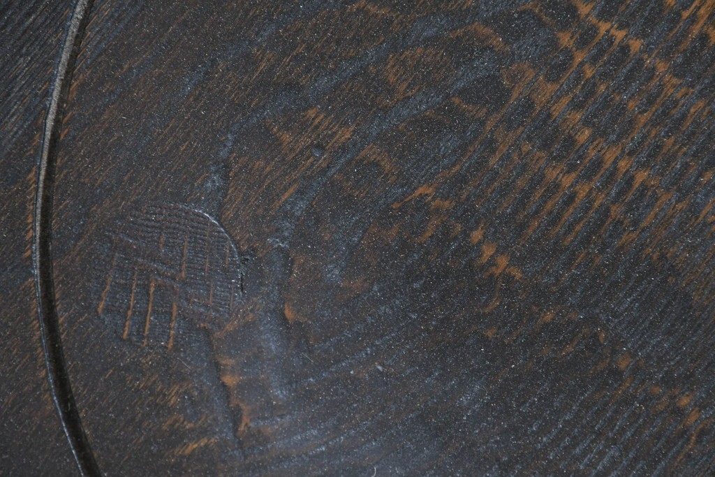 中古　美品　高級品　飛騨産業　PROVINCIAL(プロヴィンシャル)　キツツキ　スモーカーズボウダイニングチェア2脚セット　セット定価約47万円　(R-087536)